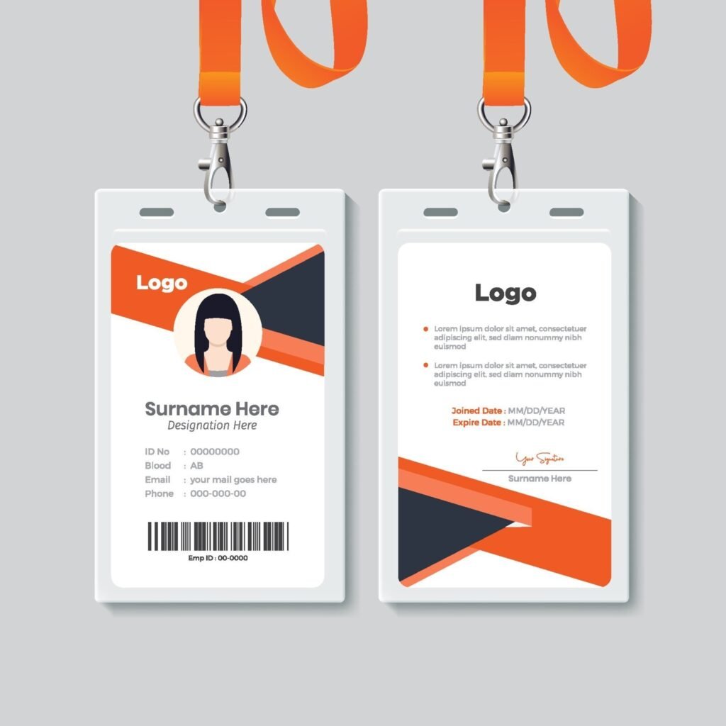 id-card-format-customized-badges