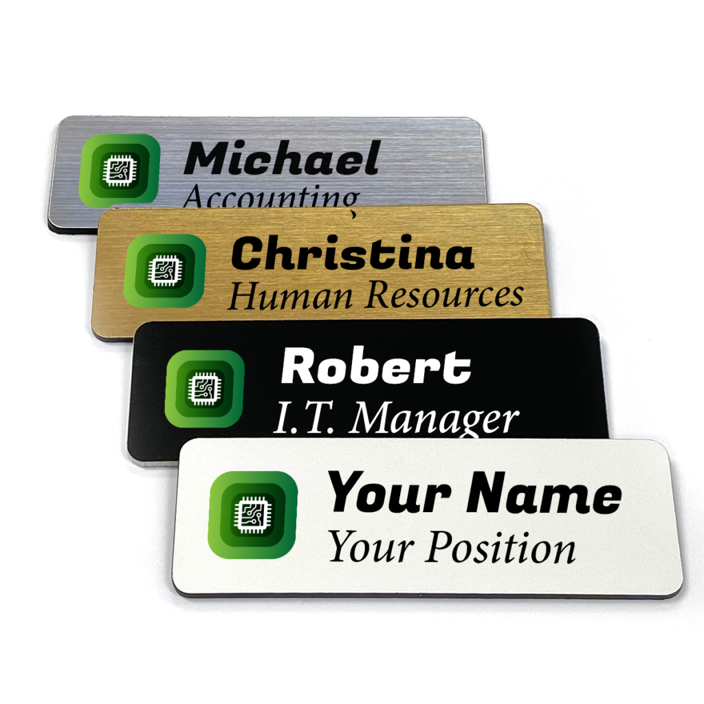 Custom Printed Name Tags For Personal And Professional Use