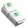 Fanfold paper, Direct thermal paper, custom fanfold paper, thermal printing paper, 4x6 name badge