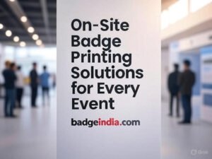 On-Site Badge Printing Solutions for Every Event - Badgeindia.com